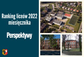 Grafika ze zdjęciem trzech leszczyńskich szkół
