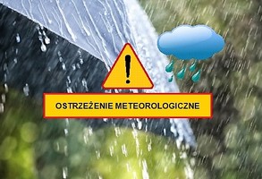 Ostrzeżenie meteorologiczne - intensywne opady deszczu
