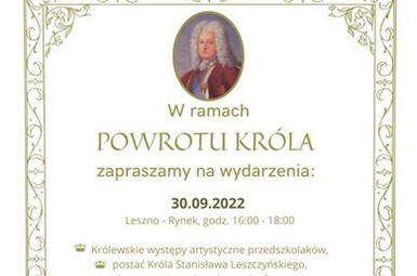 Trzy dni z Królem Stanisławem Leszczyńskim  