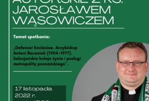 Spotkanie autorskie z ks. Jarosławem Wąsowiczem