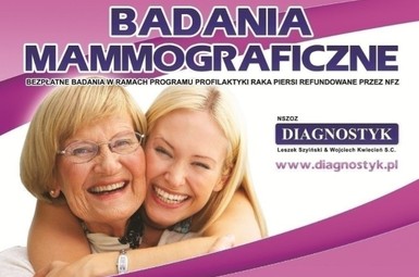 Darmowe badania Mammograficzne