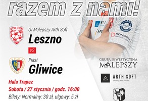 Futsal, GI Malepszy Arth Soft Leszno - Piast Gliwice