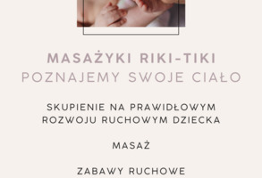 KONCEPT rozwojowy - MASAŻYKI RIKI-TIKI czyli poznajemy swoje ciało