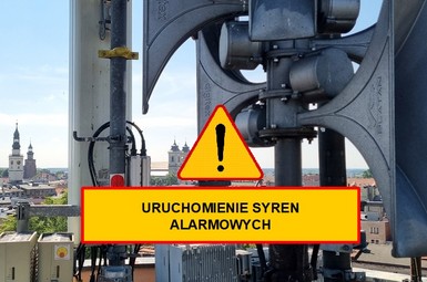 Uruchomienie syren alarmowych