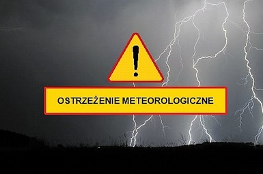 Po południu możliwe zjawiska burzowe