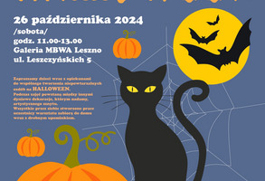 Rodzinny warsztat plastyczny Halloween w Galerii MBWA