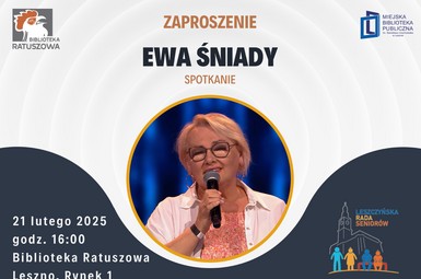 Spotkanie z Ewą Śniady