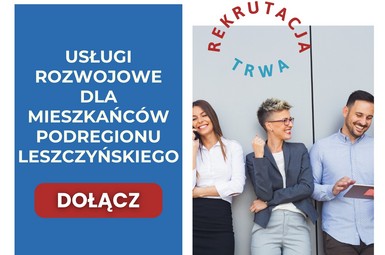 Usługi rozwojowe dla mieszkańców podregionu leszczyńskiego