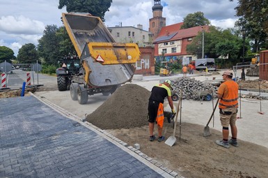 Modernizacja ul. Królowej Jadwigi zgodnie z harmonogramem