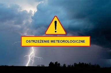 Możliwe BURZE! (zmiana ostrzeżenia)
