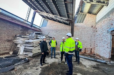 Nowa jakość nauki dla ponad 2 tysięcy uczniów rocznie. CKZiU w Lesznie w trakcie rozbudowy