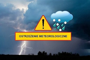 Przewidywane zjawiska burzowe